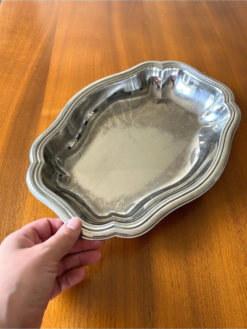 Silver Serving Dish